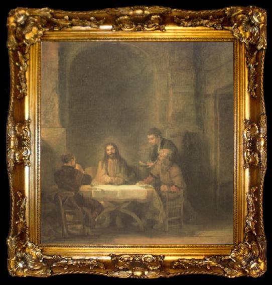 framed  REMBRANDT Harmenszoon van Rijn The Supper at Emmaus (mk05), ta009-2